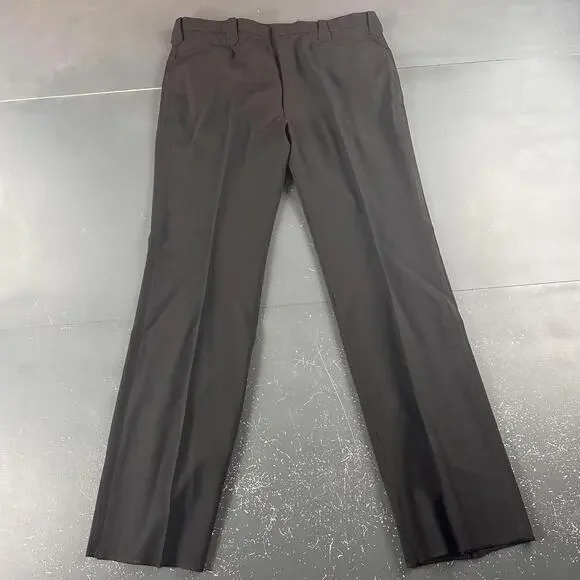 VTG Pagano West Tuxedo Pant Mens 40 Black Striped Wool Blend 41" Waist NWT USA - Picture 3 of 8